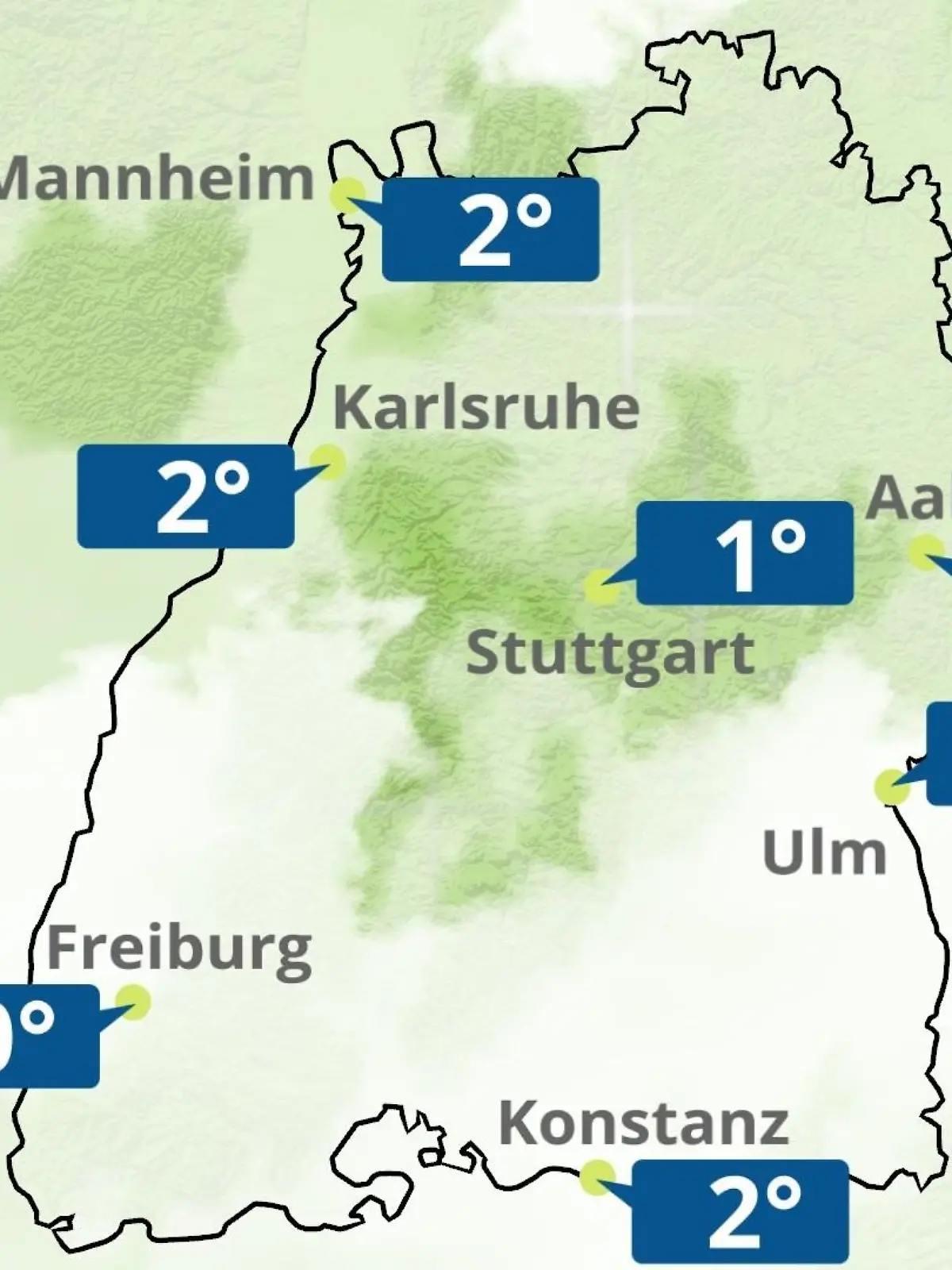 Bild zu: "Baden-Württemberg: Wie wird das Wetter?"