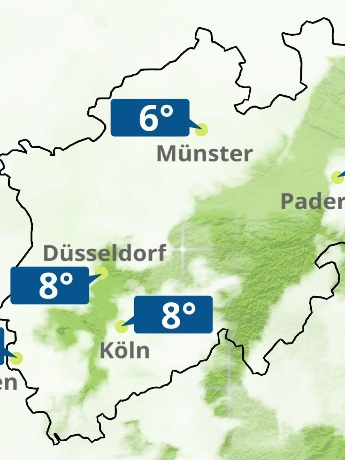 Bild zu: "Nordrhein-Westfalen: Wie wird das Wetter?"