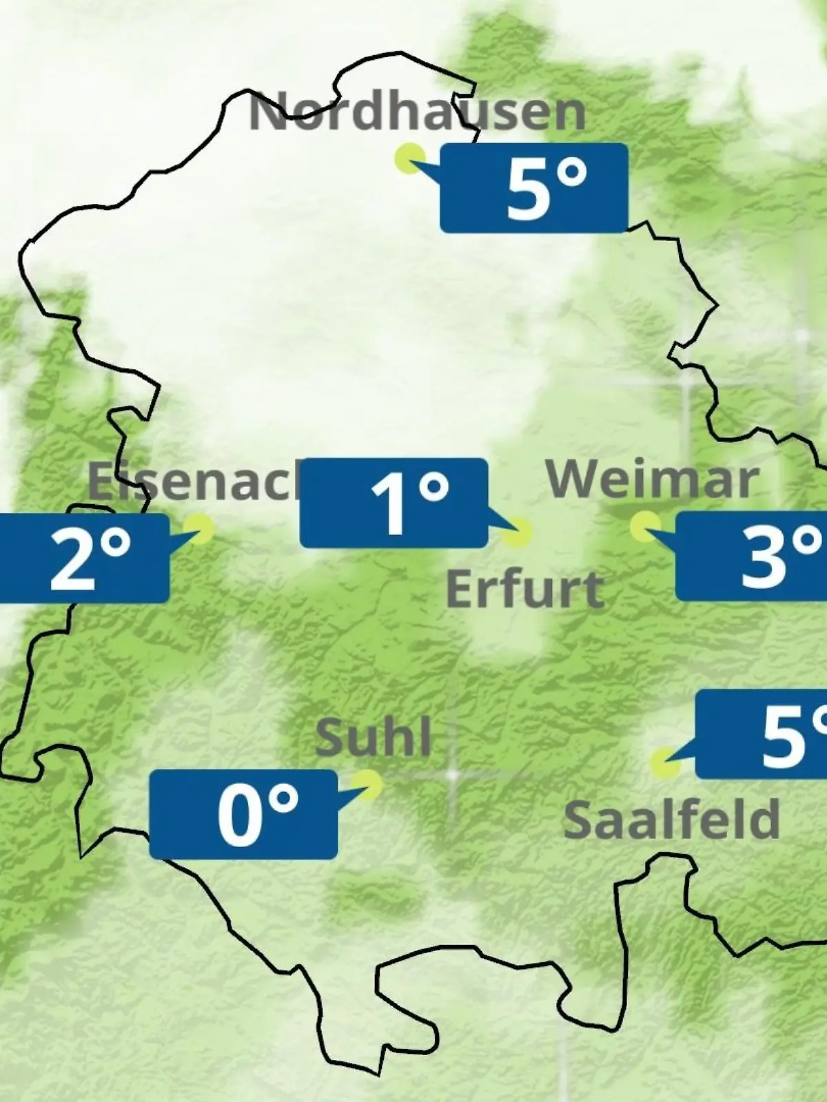 Bild zu: "Thüringen: Wie wird das Wetter?"