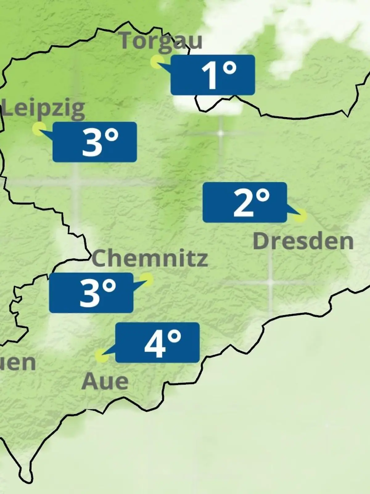 Bild zu: "Sachsen: Wie wird das Wetter?"