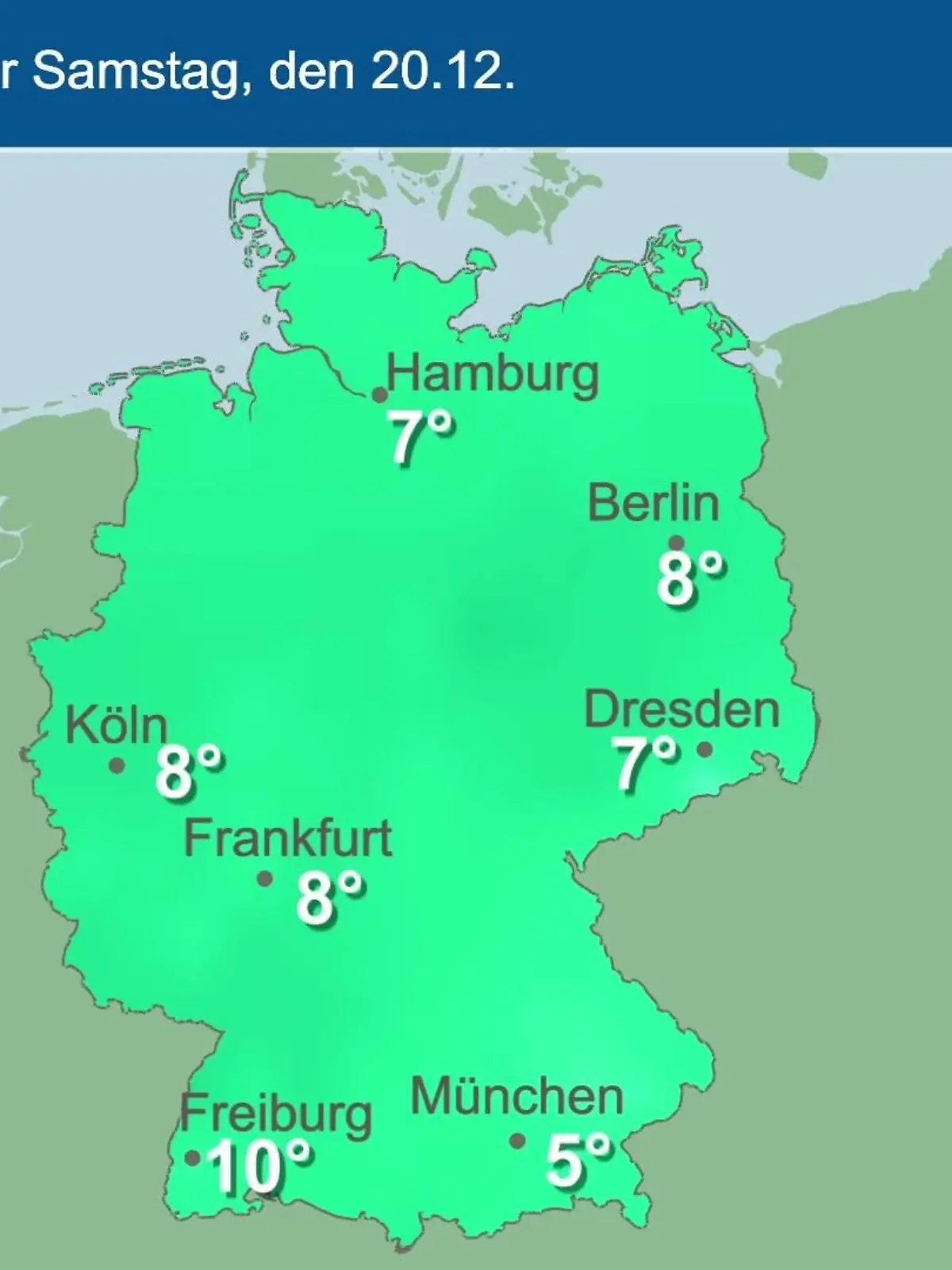 Bild zu: "Im Video: Temperatur-Vorhersage"
