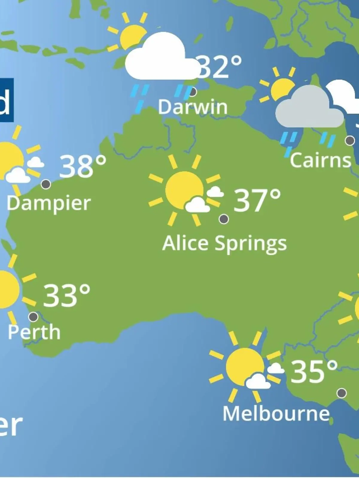 Bild zu: "Australien: Wie wird das Wetter?"