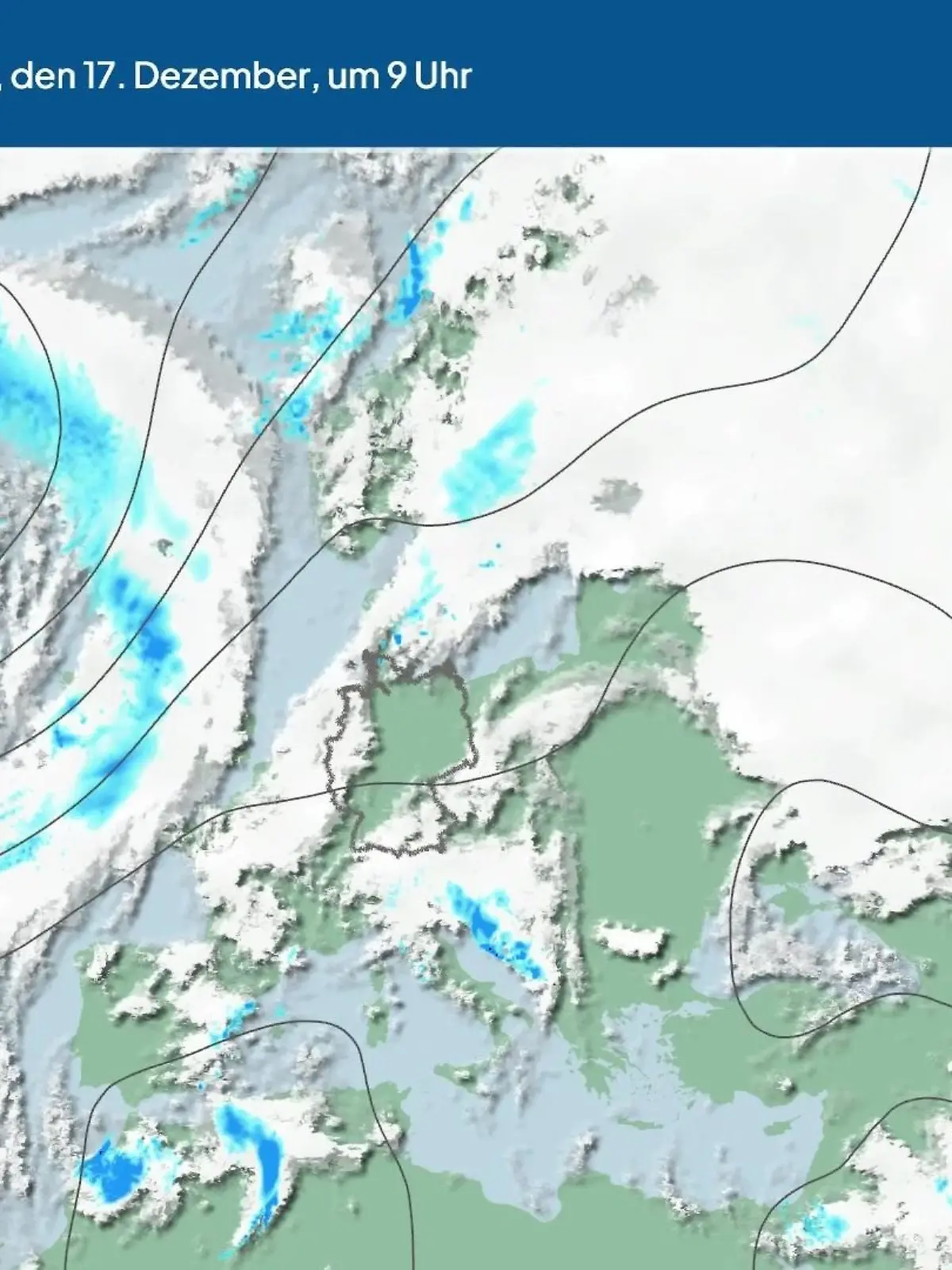 Bild zu: "Die Wetterlage der kommenden 5 Tage"