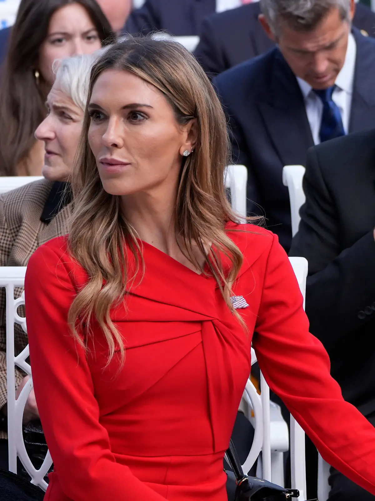 Donald Trump Jr. neben seiner Freundin Bettina Anderson