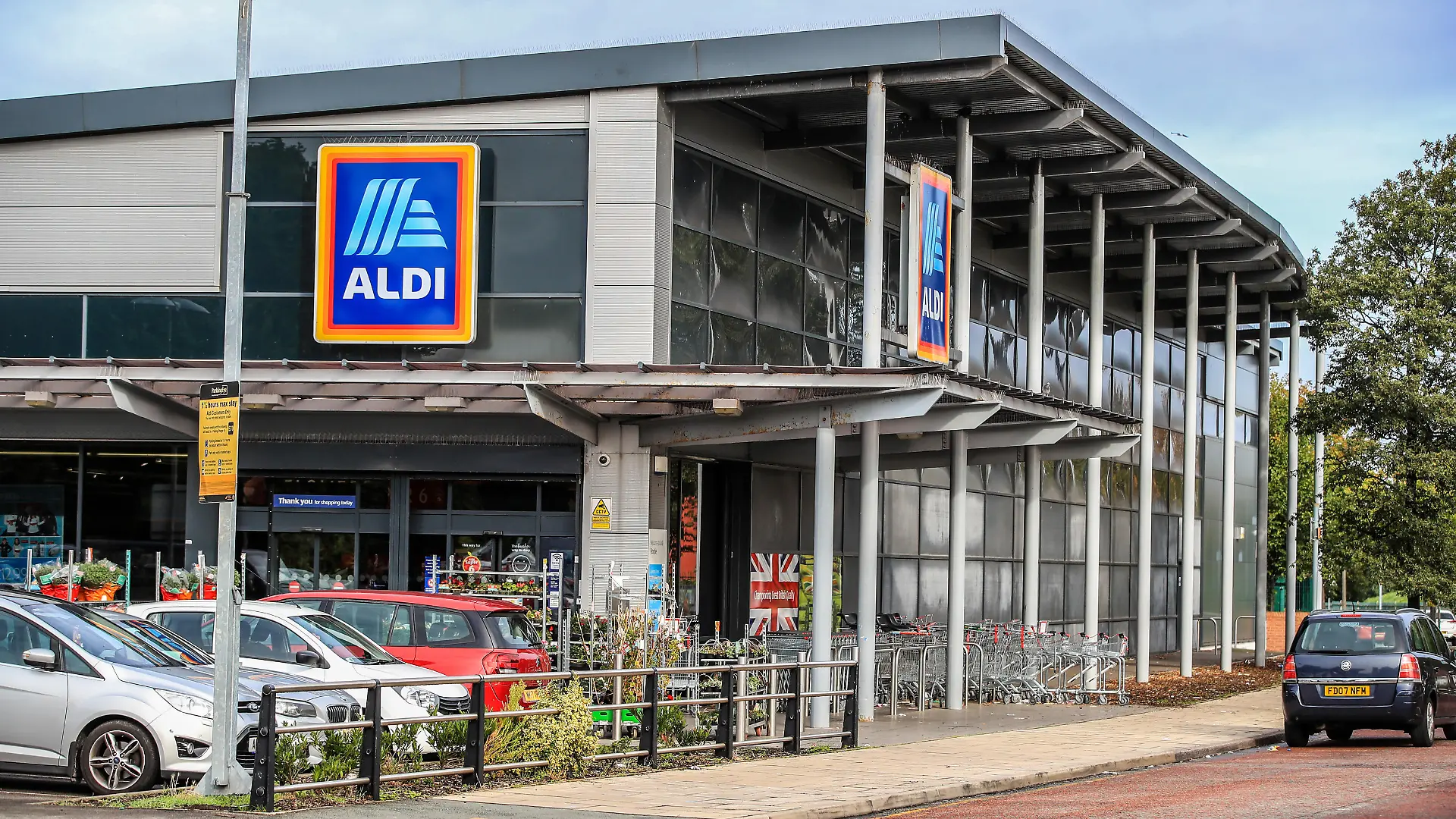 Aldi-Filiale in der Marsh Lane Bootle, Liverpool