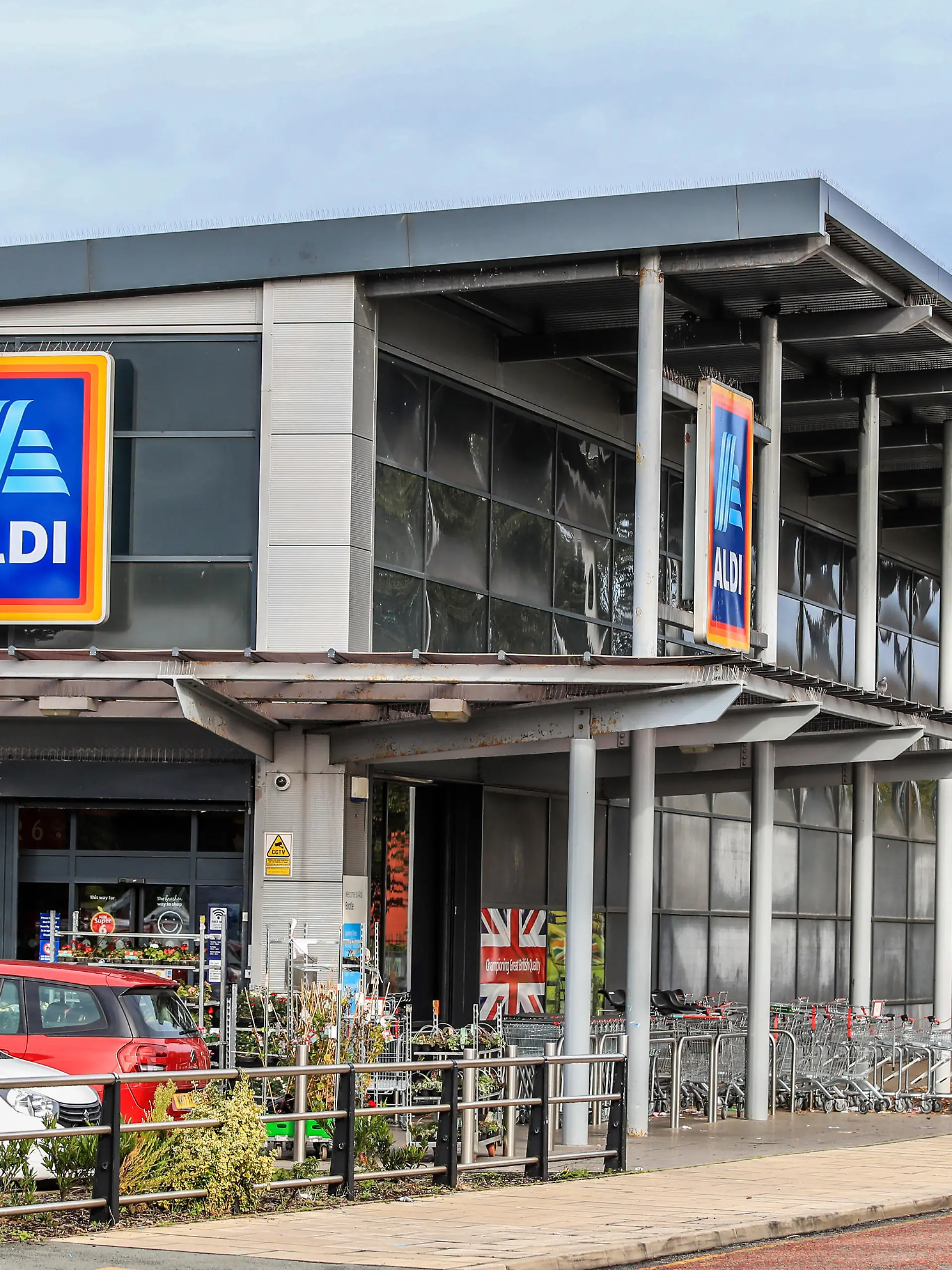 Aldi-Filiale in der Marsh Lane Bootle, Liverpool