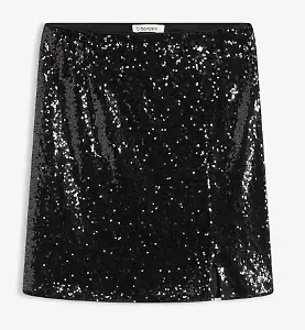 Minirock mit Pailletten