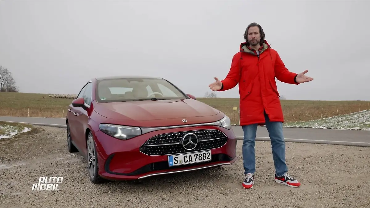 Der Mercedes CLA im Test Ab in die Alpen