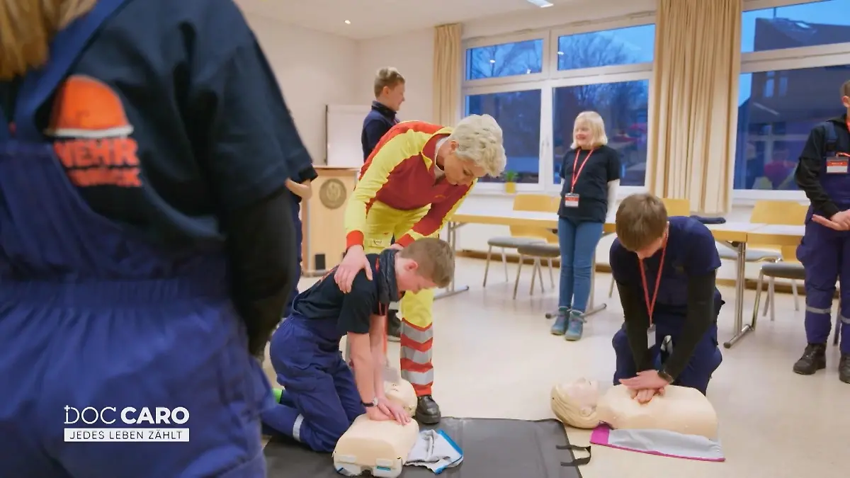 Doc Caro kämpft für ihr Motto "Jeder kann ein Leben retten!"