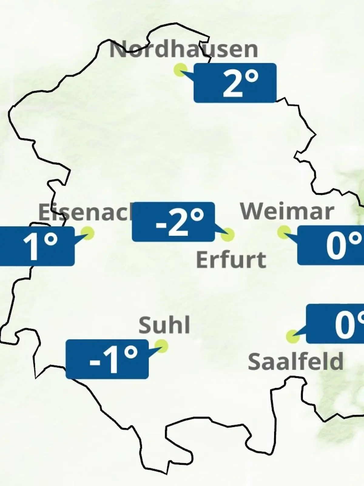 Bild zu: "Thüringen: Wie wird das Wetter?"