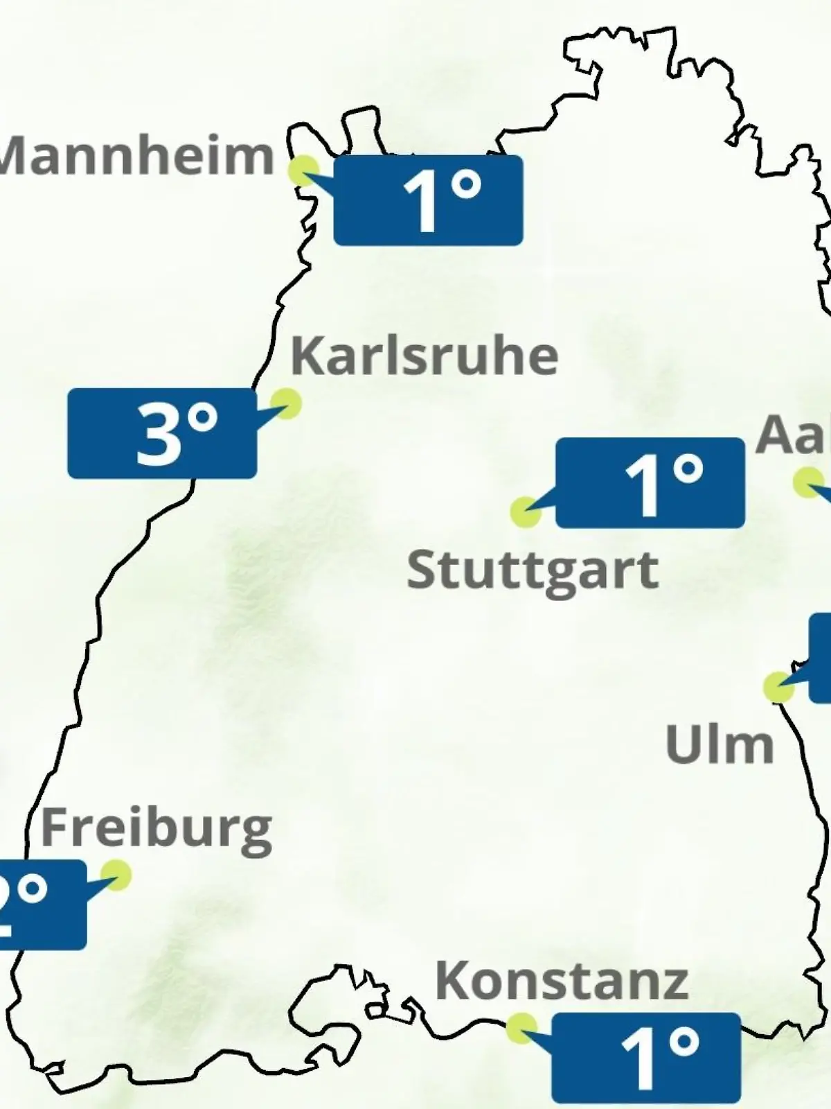 Bild zu: "Baden-Württemberg: Wie wird das Wetter?"