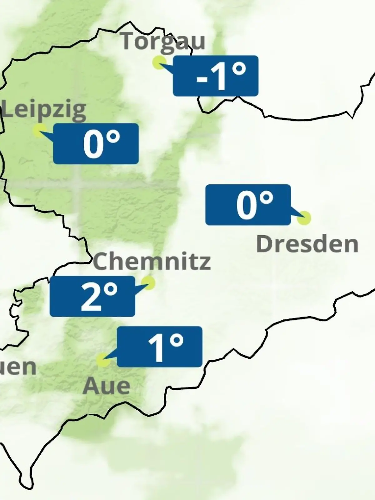 Bild zu: "Sachsen: Wie wird das Wetter?"