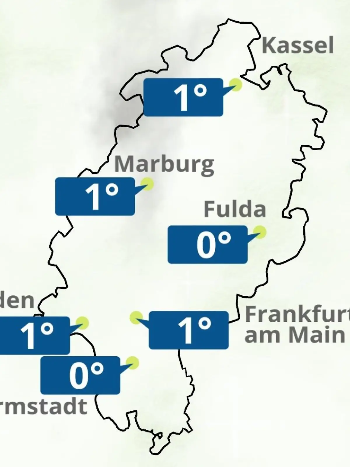 Bild zu: "Hessen: Wie wird das Wetter?"