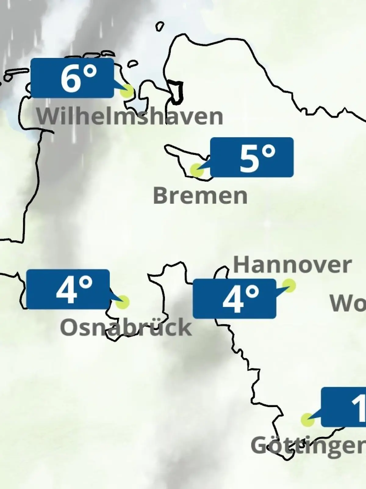 Bild zu: "Bremen und Niedersachsen: Wie wird das Wetter?"