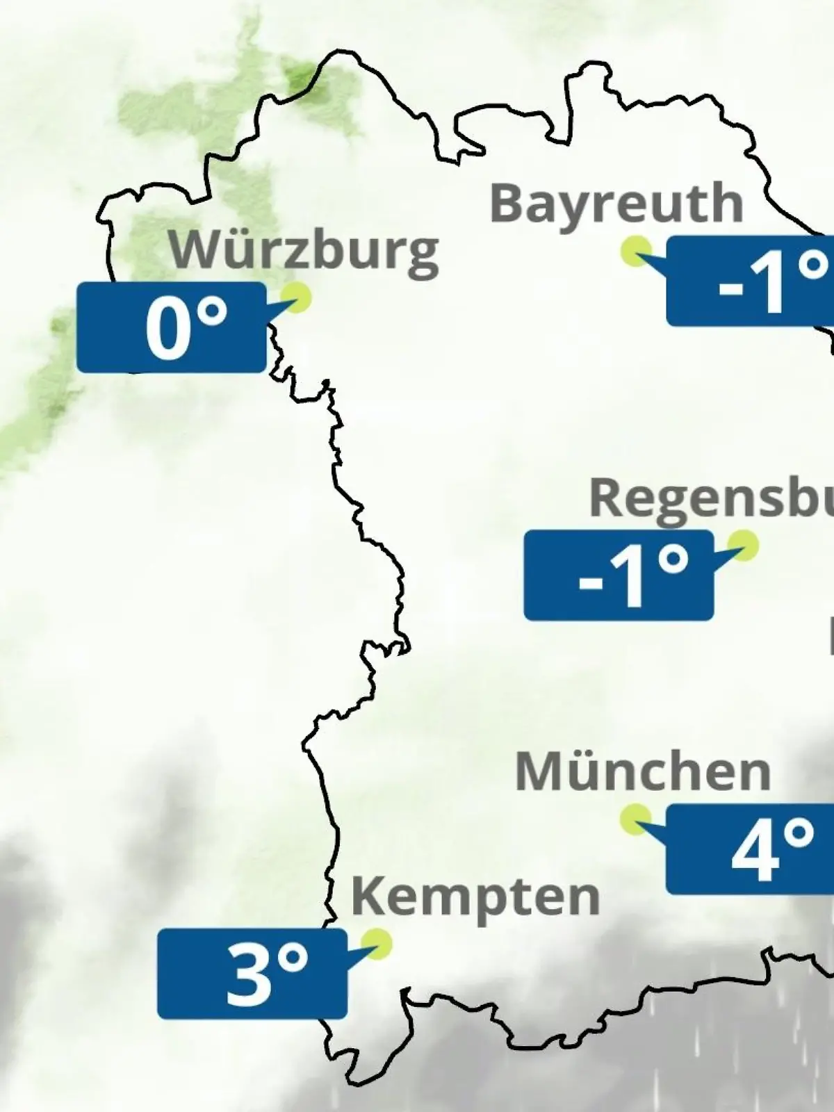 Bild zu: "Bayern: Wie wird das Wetter?"