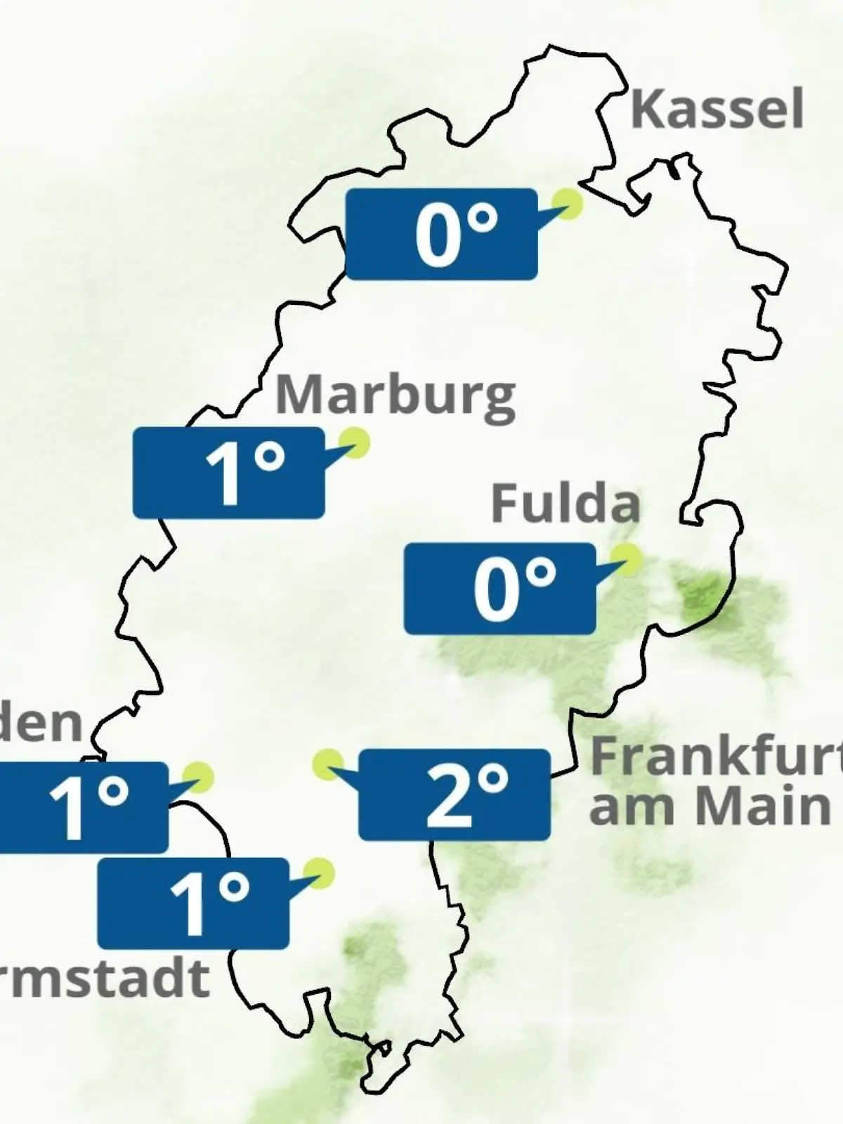 Bild zu: "Hessen: Wie wird das Wetter?"