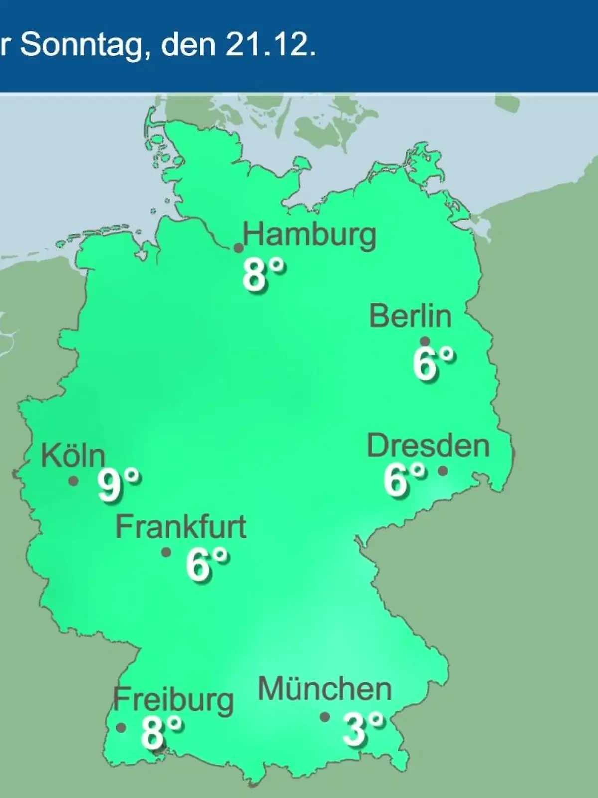 Bild zu: "Im Video: Temperatur-Vorhersage"