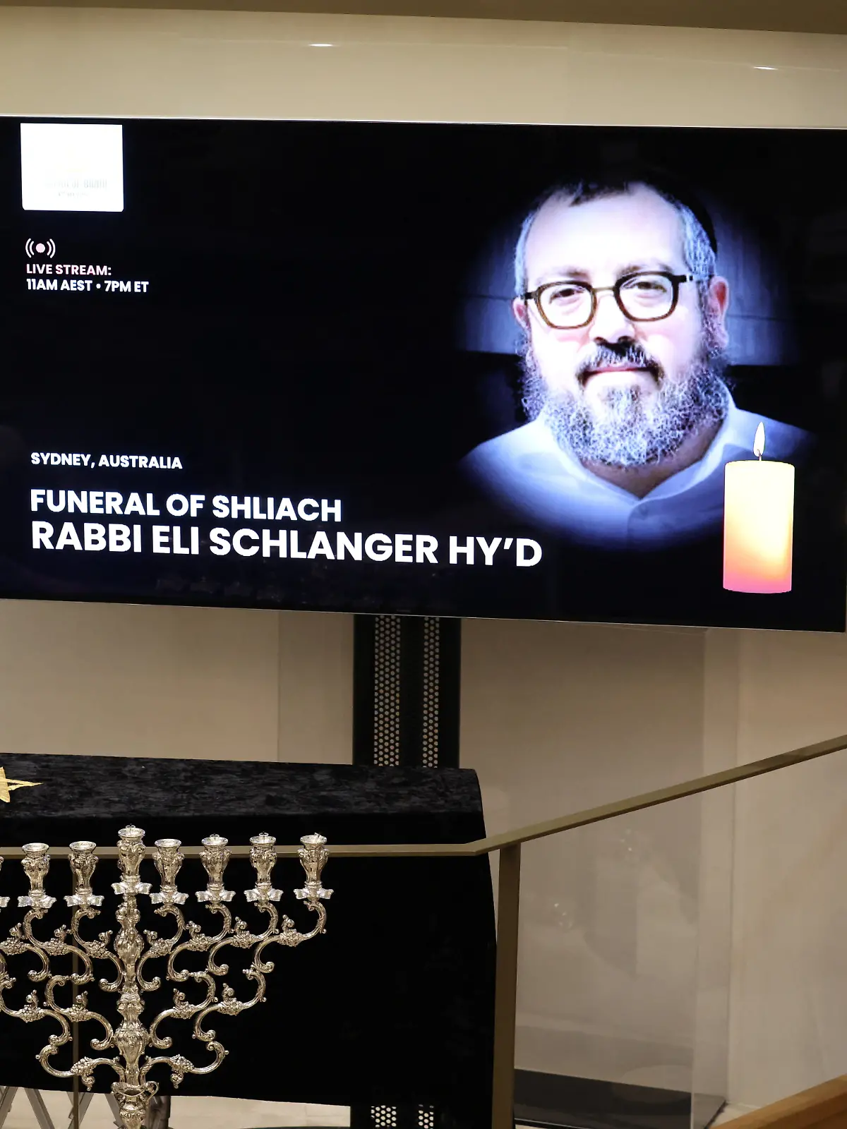Funeral of people who were killed during a shooting at a Hanukkah event at Sydney's Bondi Beach
