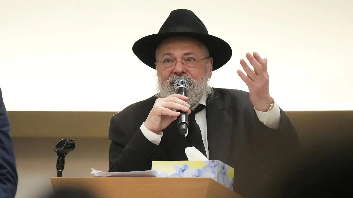 Funeral of Rabbi Eli Schlanger, a victim of the Bondi Beach mass shooting, in Sydney