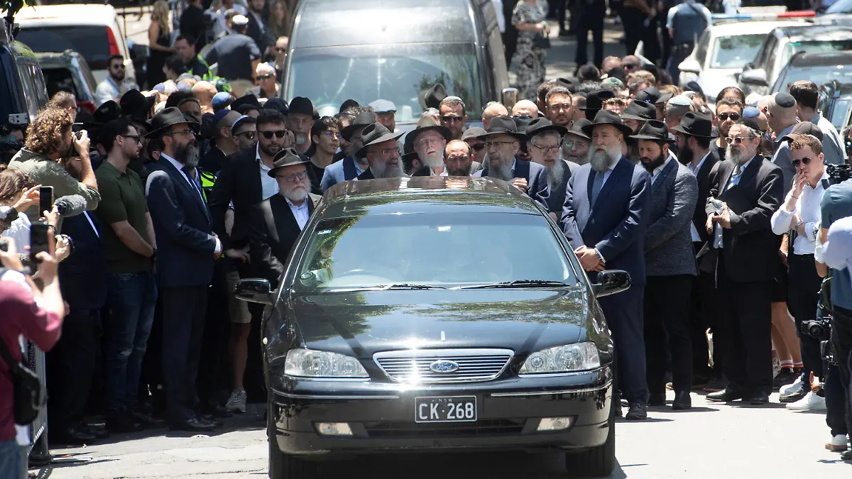 Funeral of people who were killed during a shooting at a Hanukkah event at Sydney's Bondi Beach