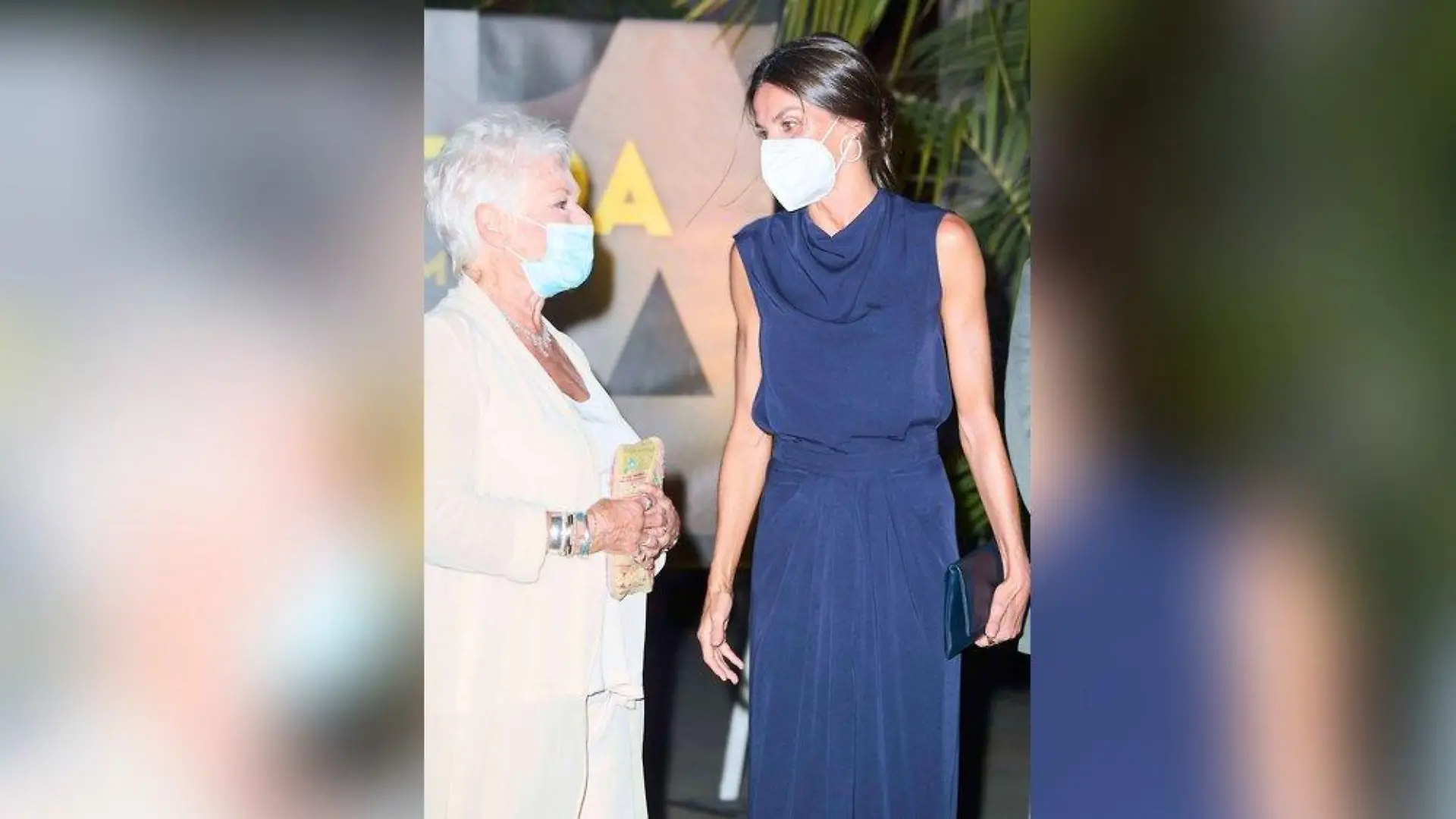 Auf Mallorca: Letizia von Spanien ehrt Judi Dench