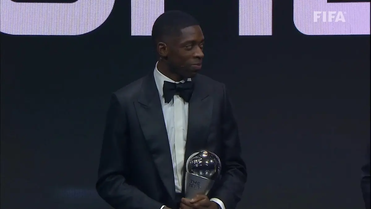 Ousmane Dembélé ist Weltfussballer Auszeichung für Ex-Dortmunder