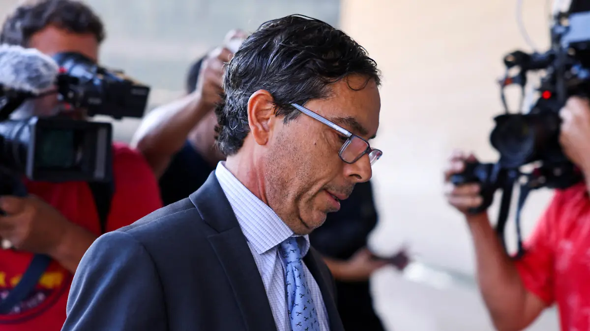 FILE PHOTO: Mark Chavez, a doctor accused of supplying ketamine to 'Friends' actor Matthew Perry before his death, arrives in federal court, in Los Angeles