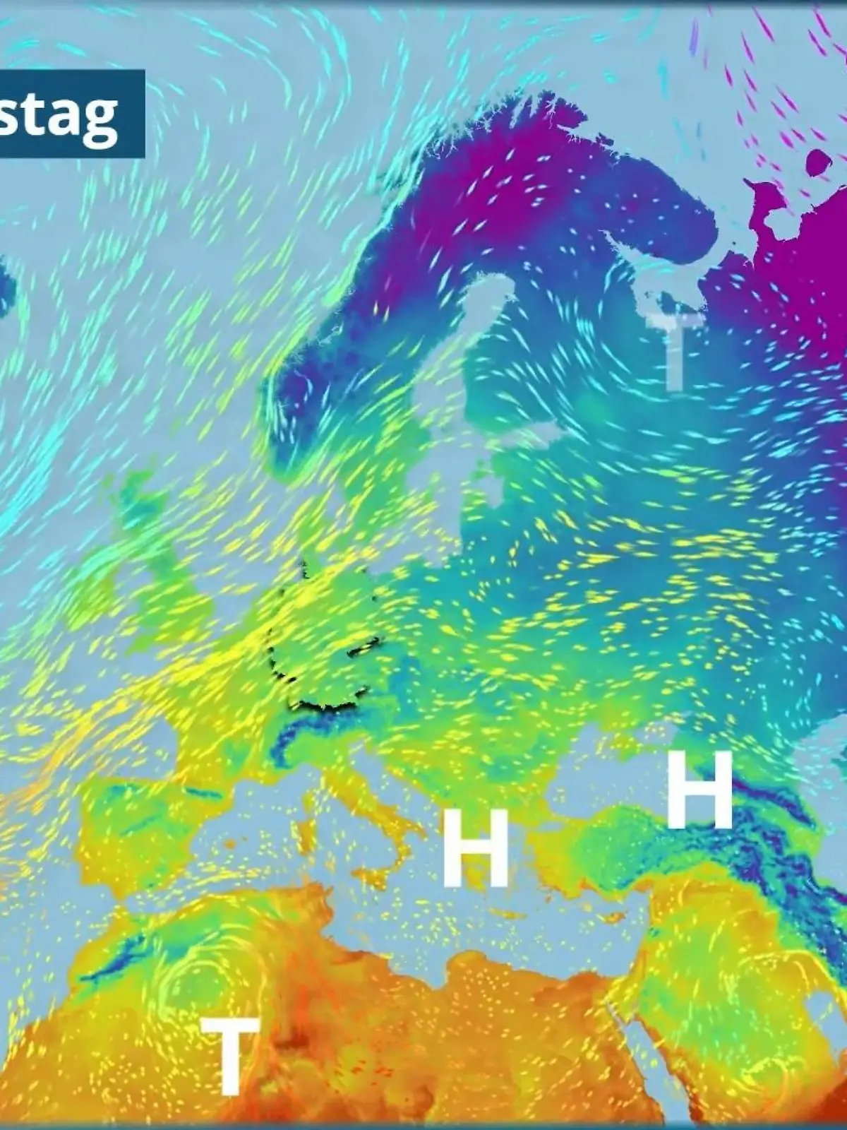Bild zu: "Erst noch sehr mild, dann schrittweise kühler"