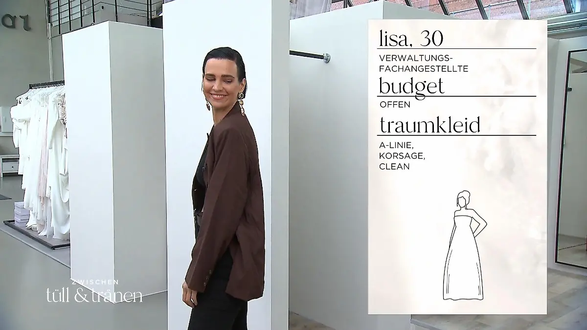 Fashionista Lisa auf Brautkleid-Suche Modisches Happy-End?