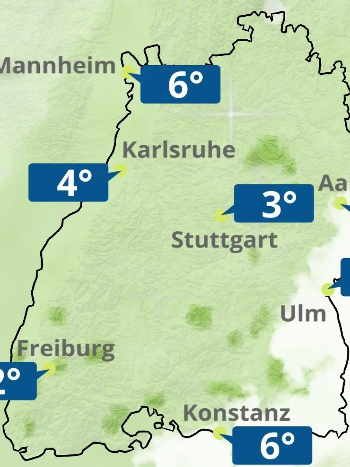 Bild zu: "Baden-Württemberg: Wie wird das Wetter?"