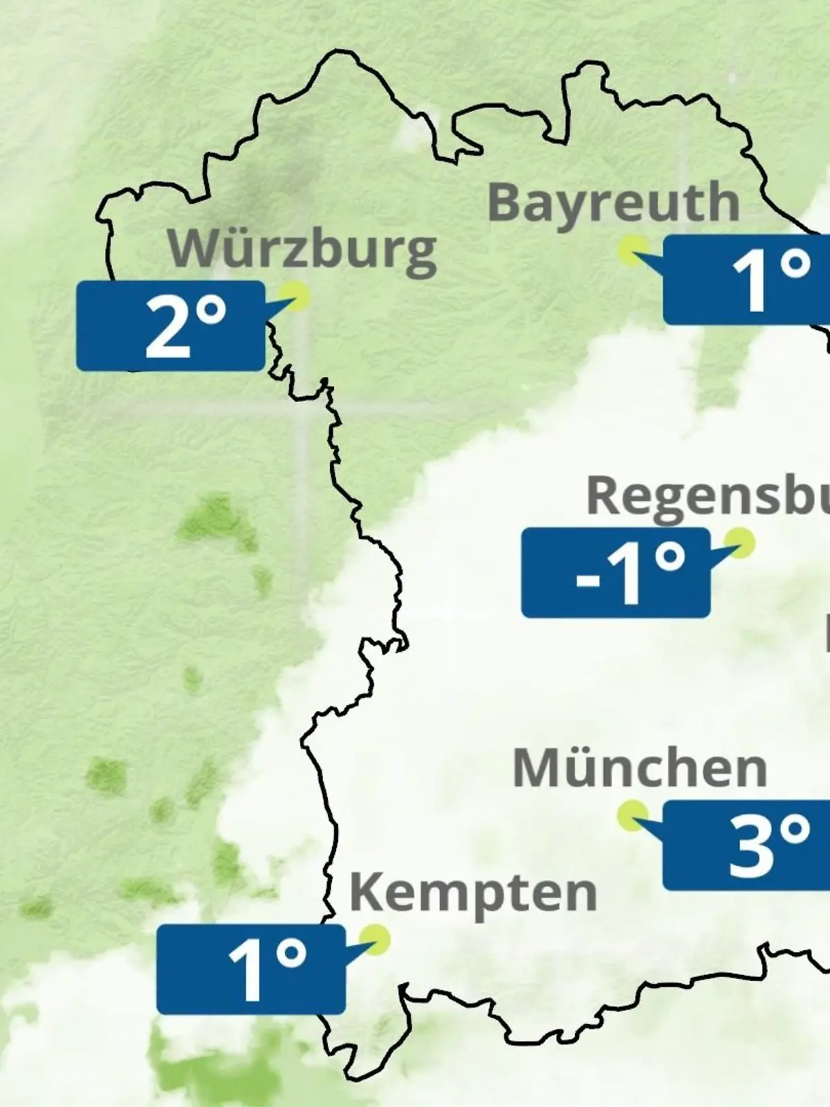 Bild zu: "Bayern: Wie wird das Wetter?"