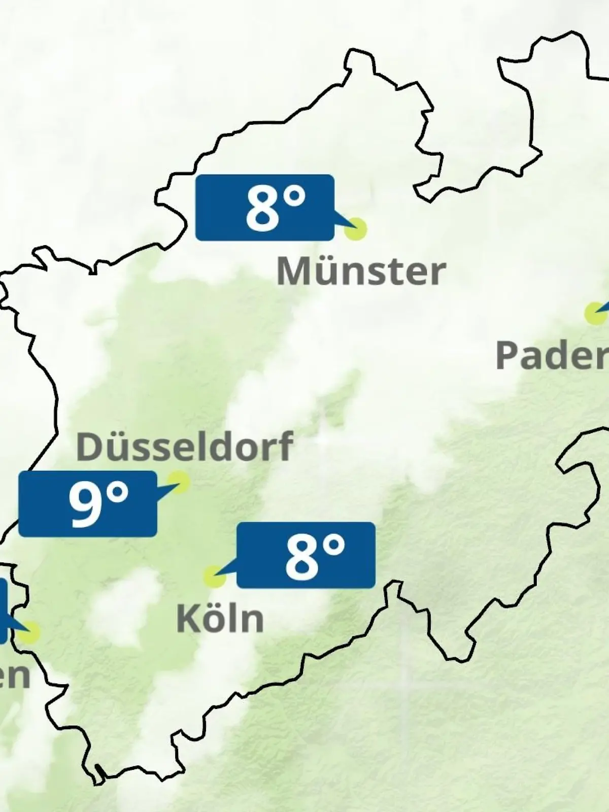 Bild zu: "Nordrhein-Westfalen: Wie wird das Wetter?"