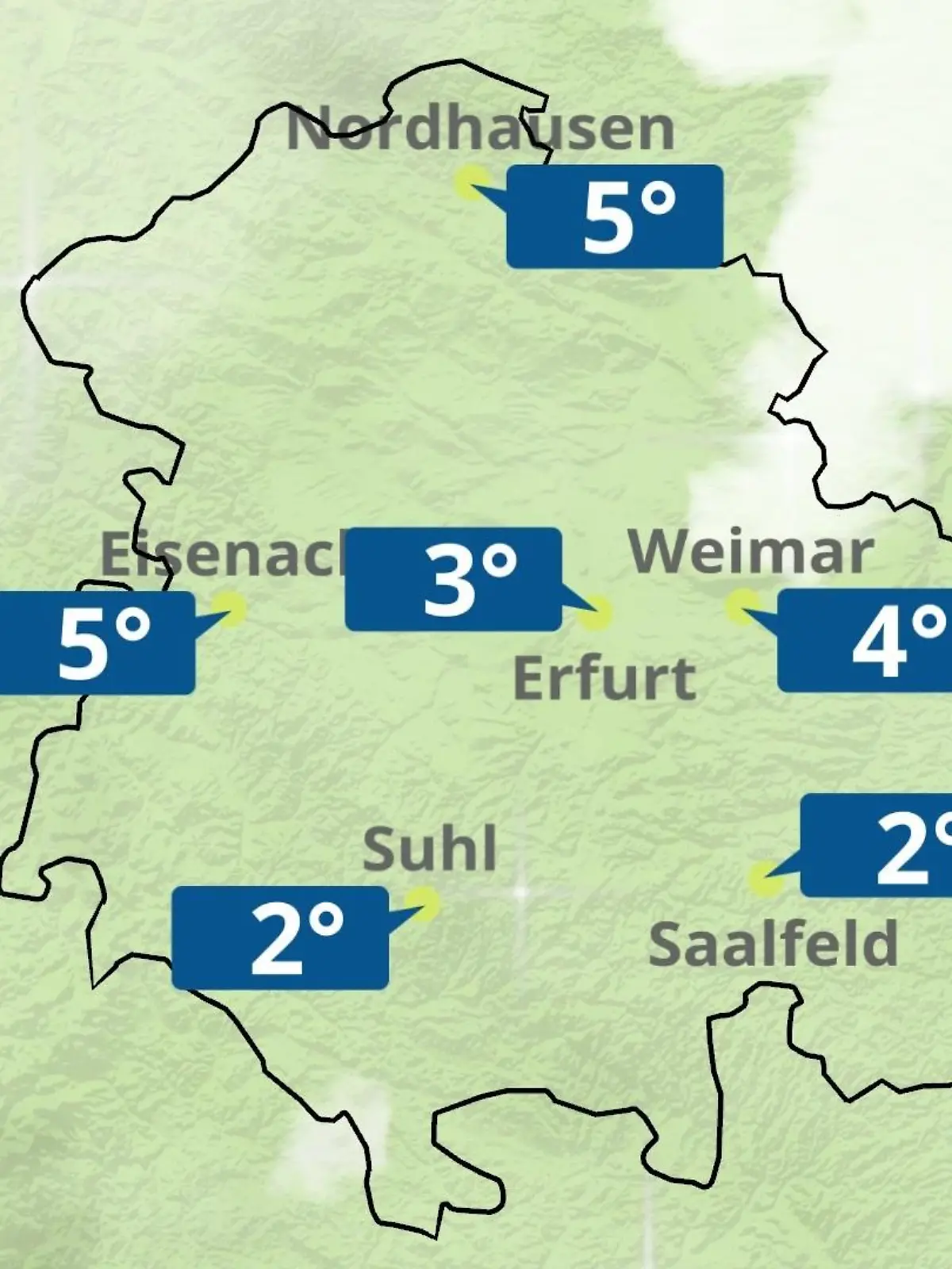 Bild zu: "Thüringen: Wie wird das Wetter?"