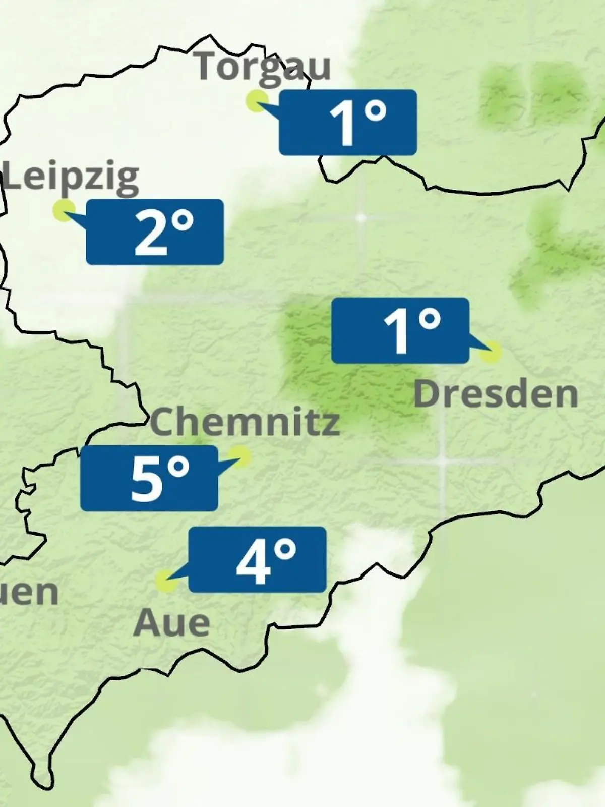 Bild zu: "Sachsen: Wie wird das Wetter?"