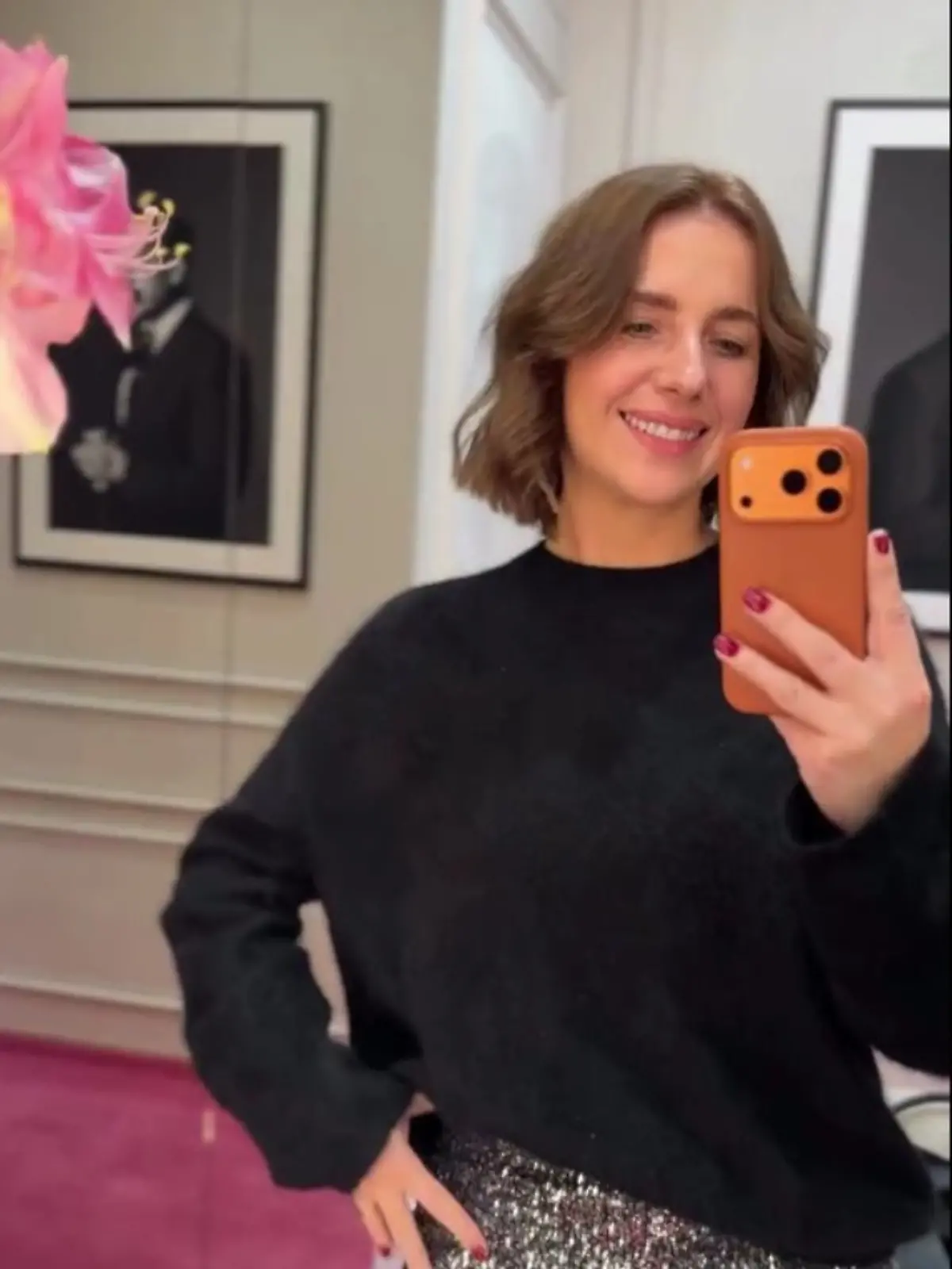 Bei Instagram zeigt Anna Heiser ihren neuen Bob.