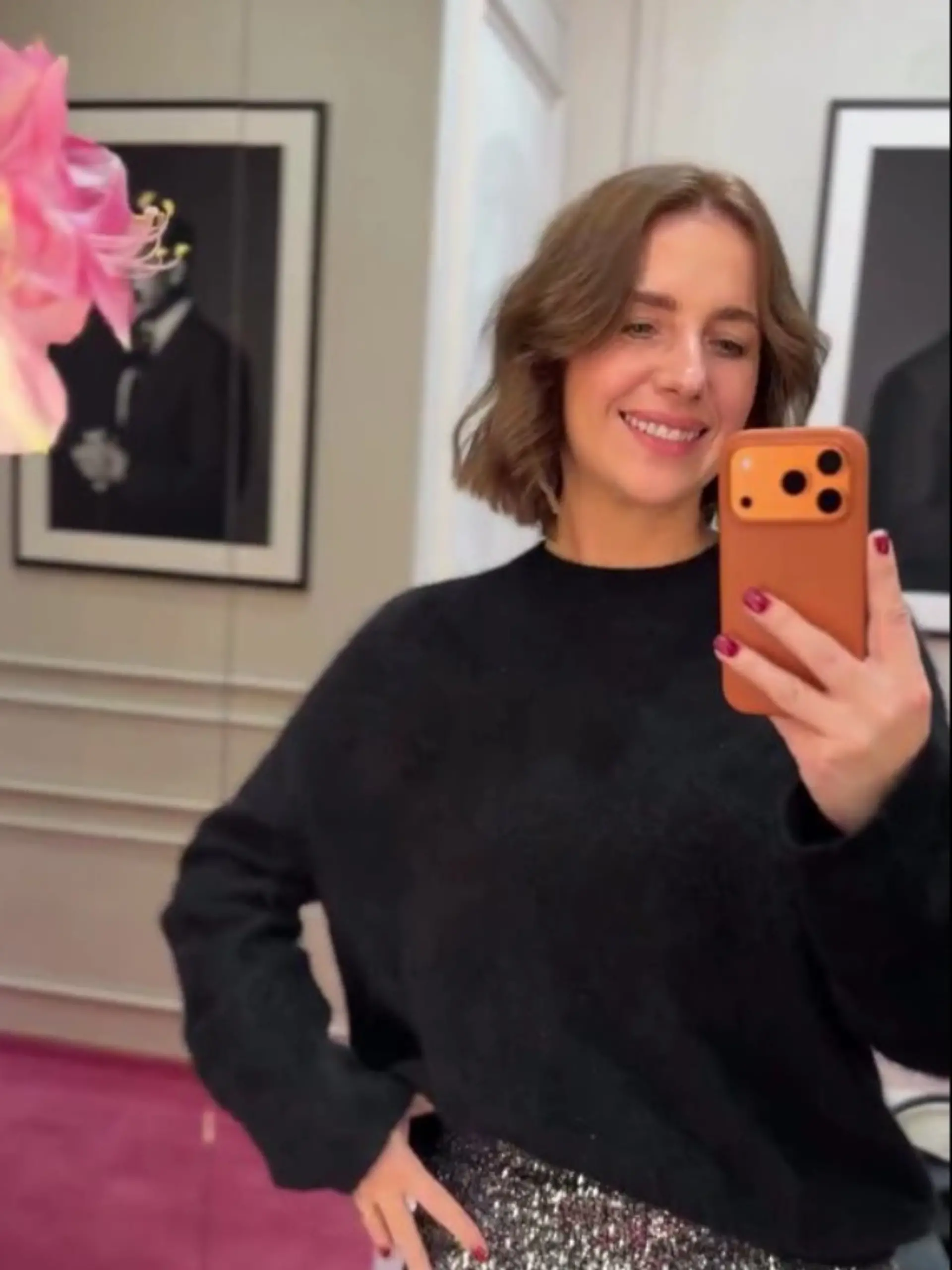 Bei Instagram zeigt Anna Heiser ihren neuen Bob.
