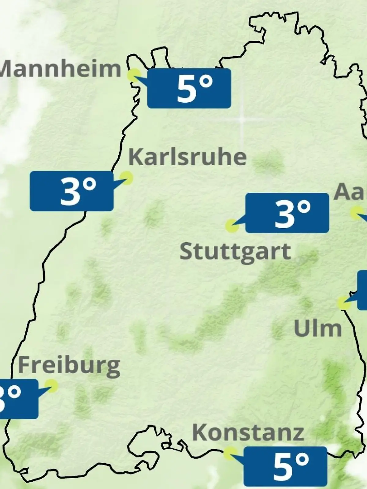Bild zu: "Baden-Württemberg: Wie wird das Wetter?"