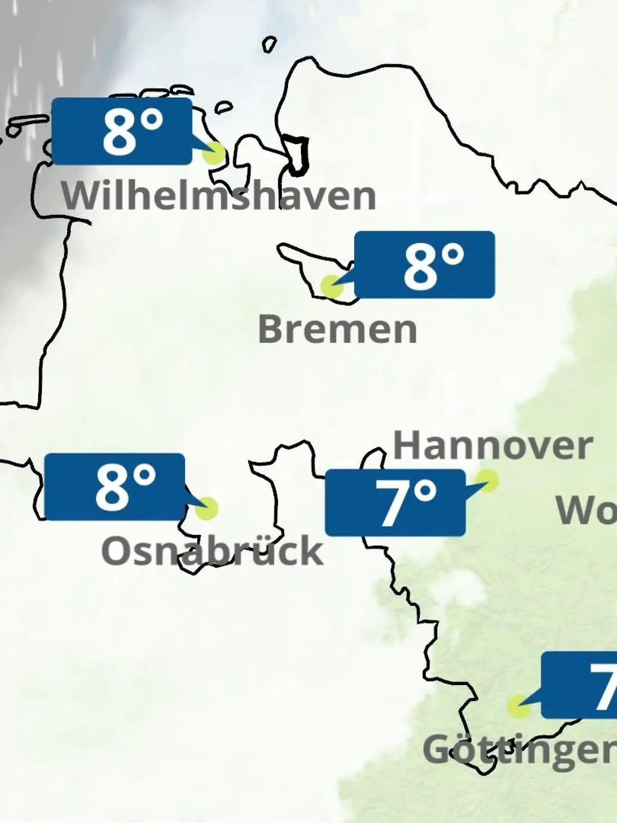 Bild zu: "Bremen und Niedersachsen: Wie wird das Wetter?"