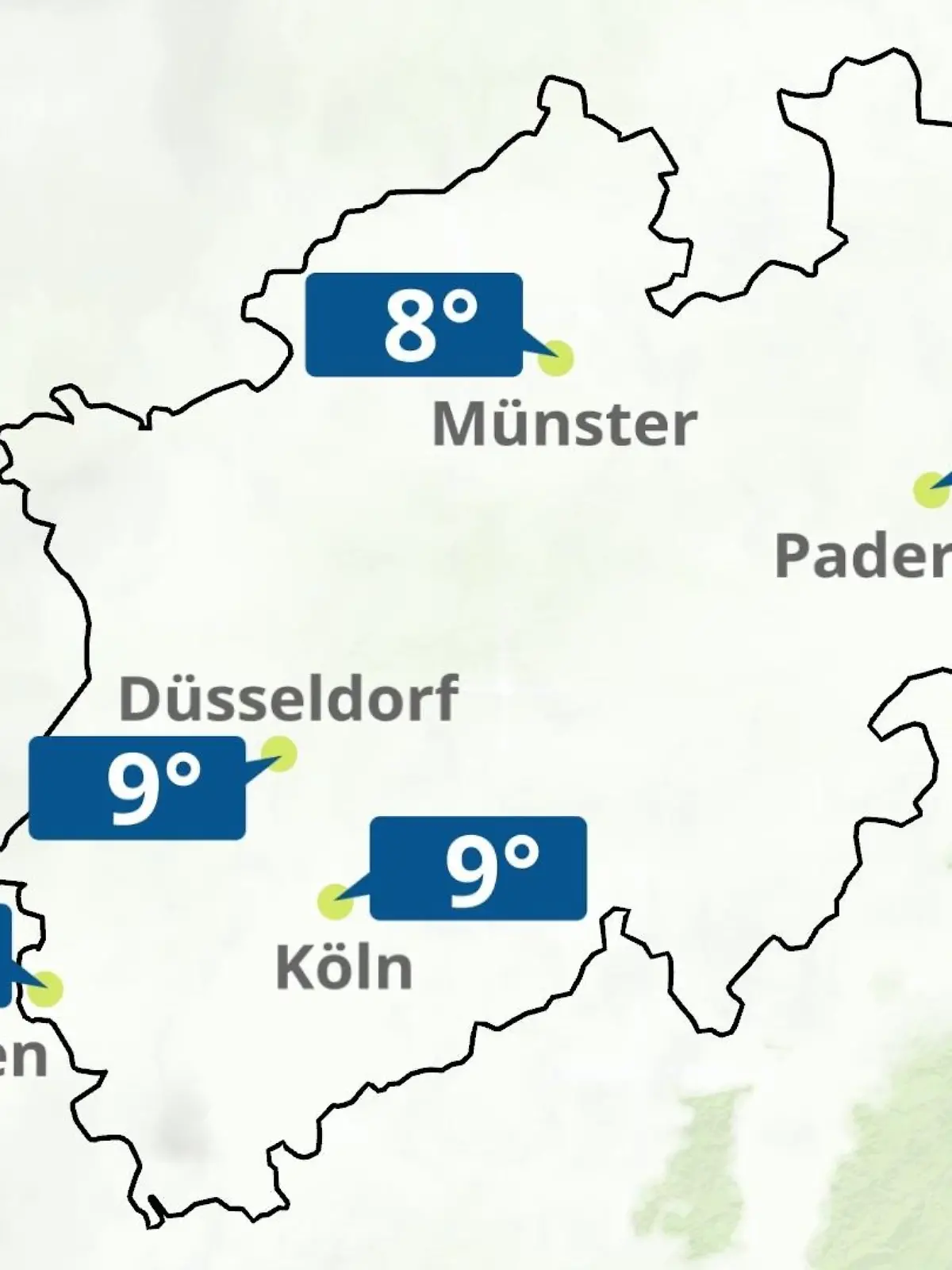Bild zu: "Nordrhein-Westfalen: Wie wird das Wetter?"