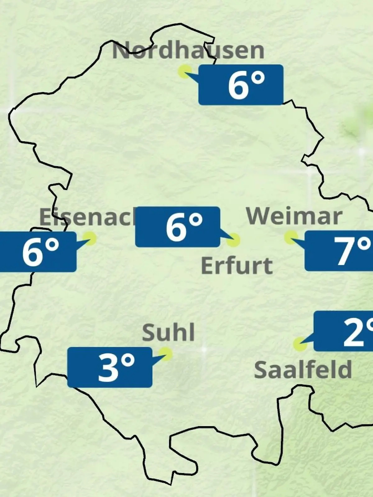 Bild zu: "Thüringen: Wie wird das Wetter?"