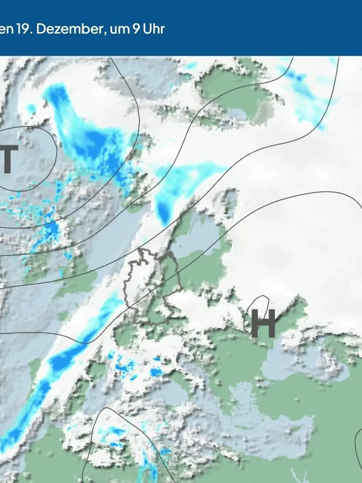 Bild zu: "Die Wetterlage der kommenden 5 Tage"