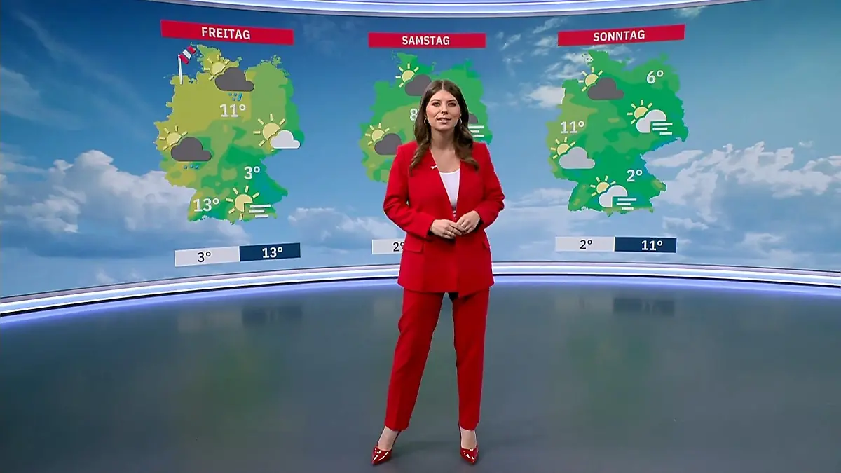 Video Wetterbericht Aktuelle 3-Tages-Vorhersage