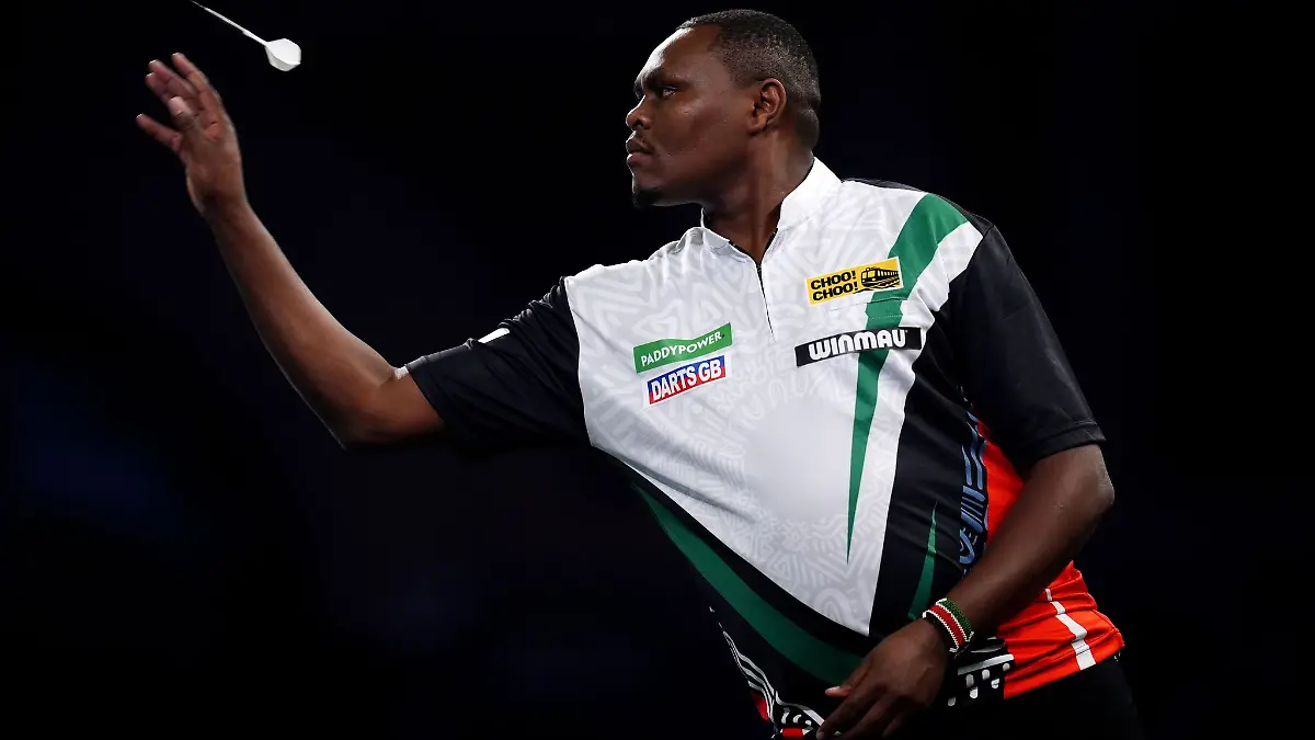 Spielte erstmals bei der WM: David Munyua.