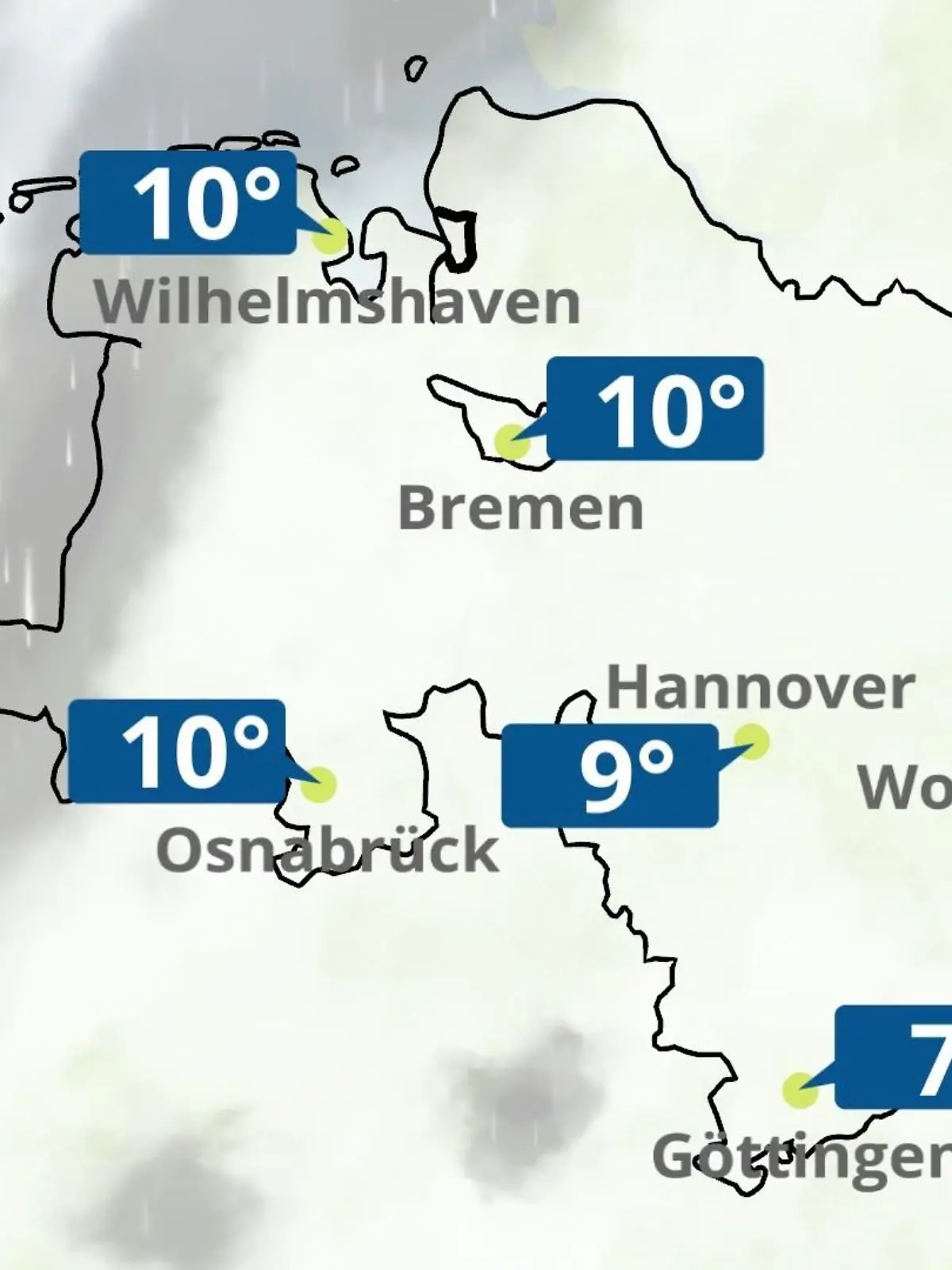 Bild zu: "Bremen und Niedersachsen: Wie wird das Wetter?"