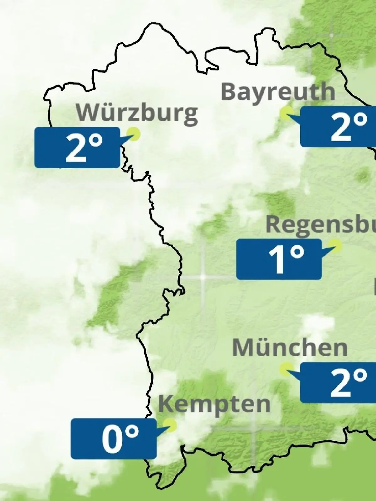 Bild zu: "Bayern: Wie wird das Wetter?"