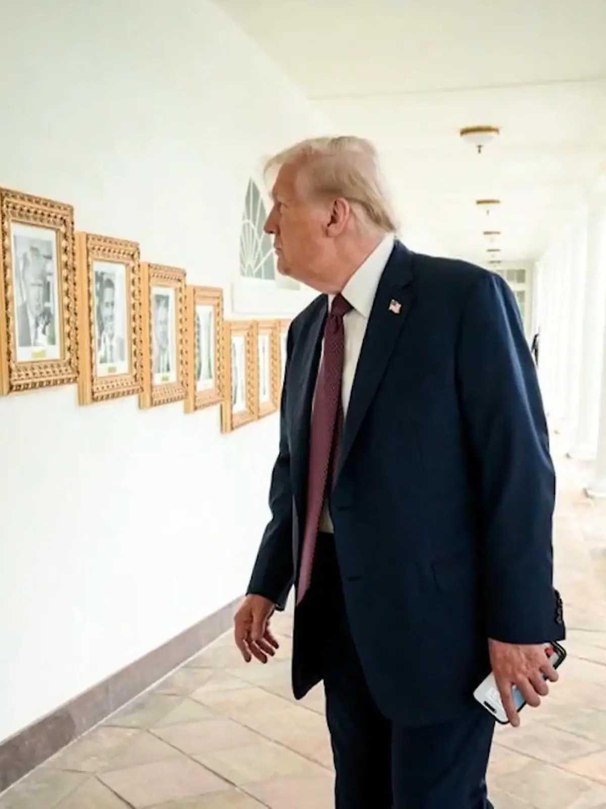 Bild zu: "Hall of Fame im Weißen Haus – so verzerrt Trump die US-Geschichte"