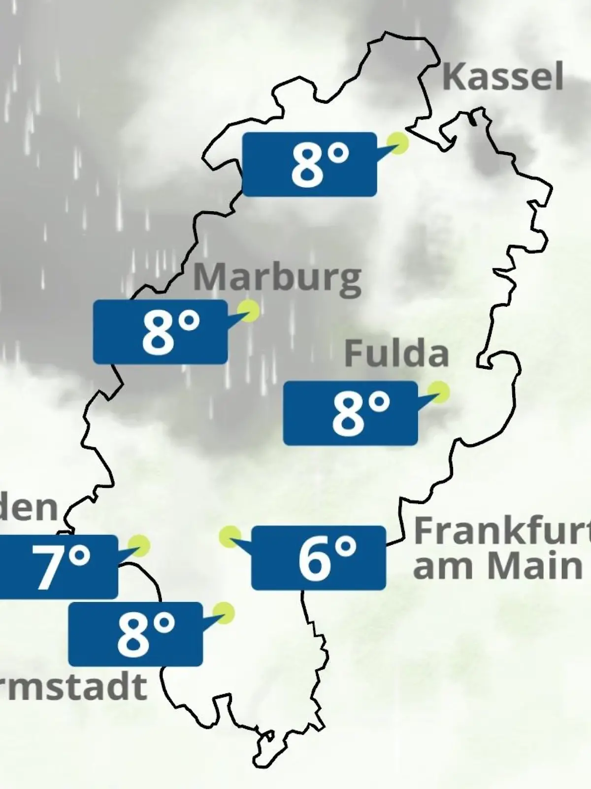 Bild zu: "Hessen: Wie wird das Wetter?"