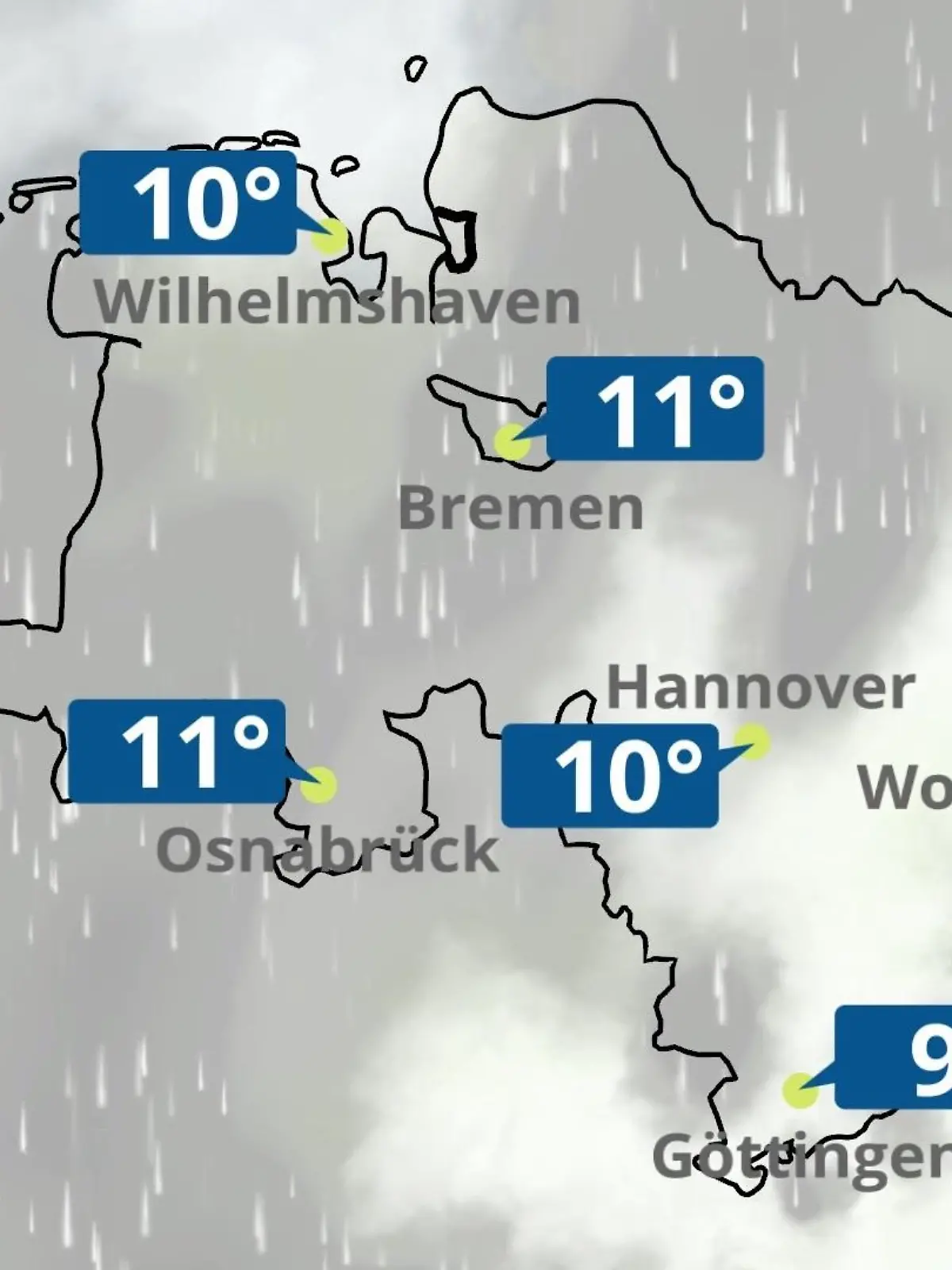 Bild zu: "Bremen und Niedersachsen: Wie wird das Wetter?"