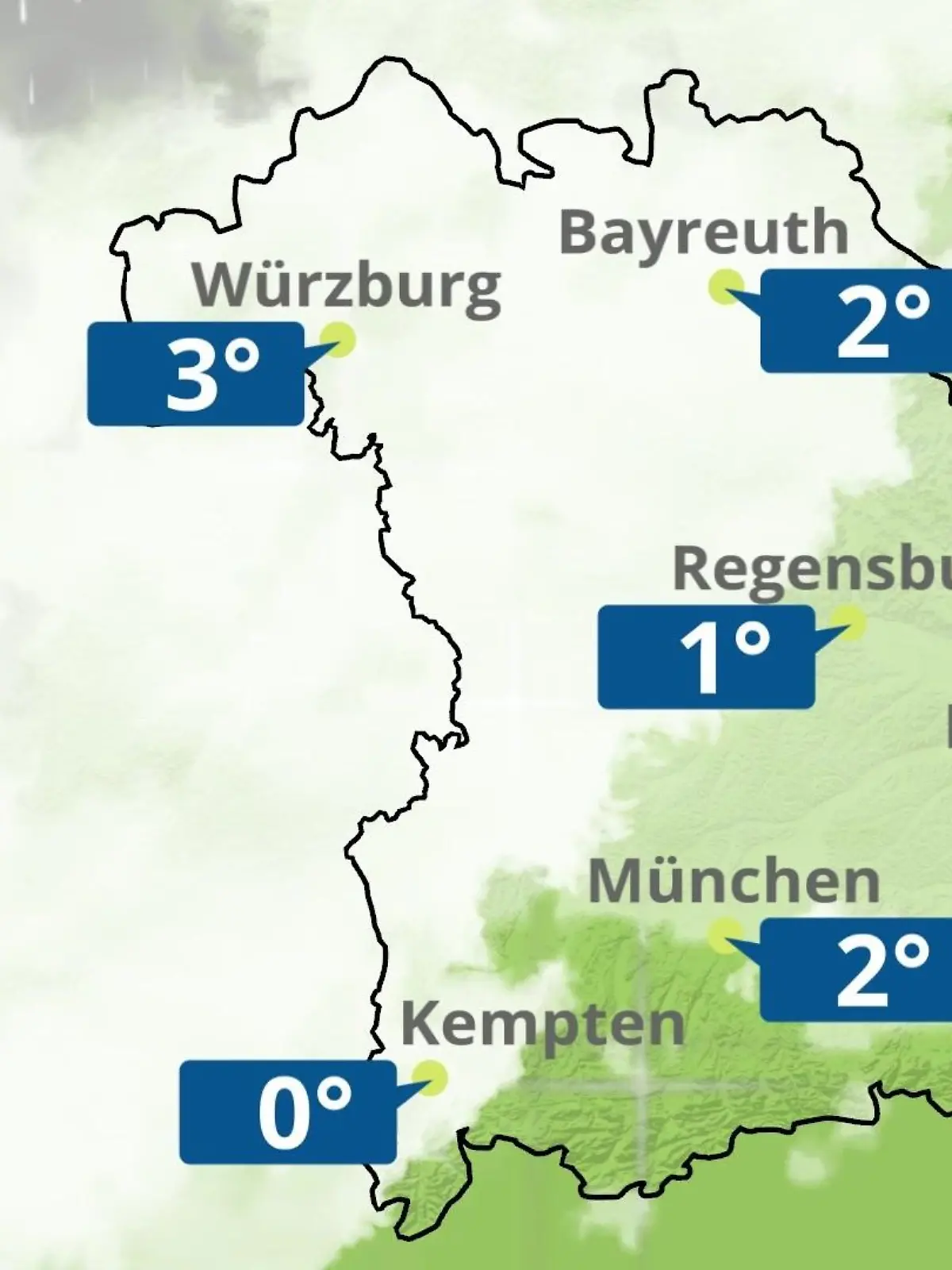 Bild zu: "Bayern: Wie wird das Wetter?"