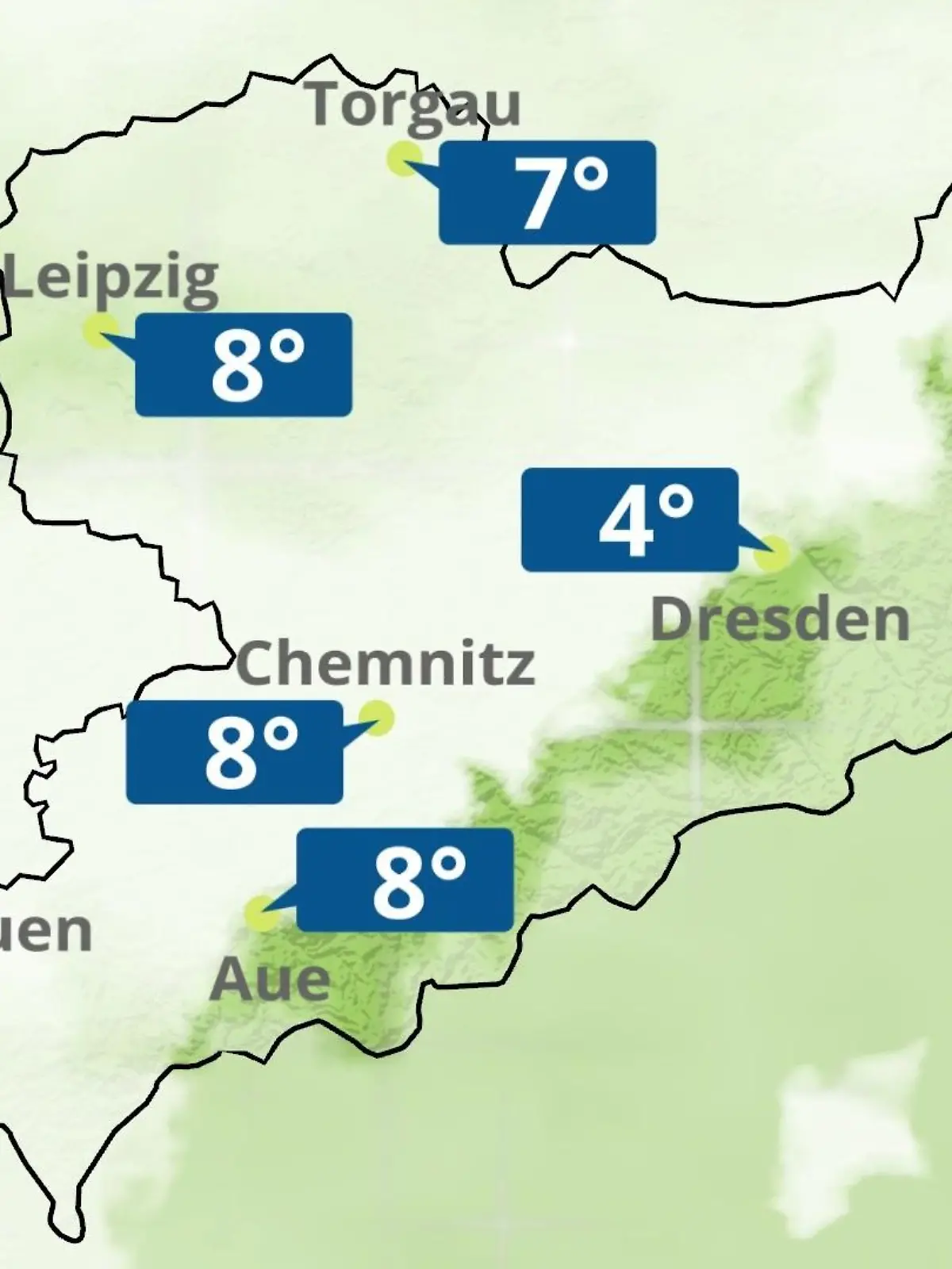Bild zu: "Sachsen: Wie wird das Wetter?"